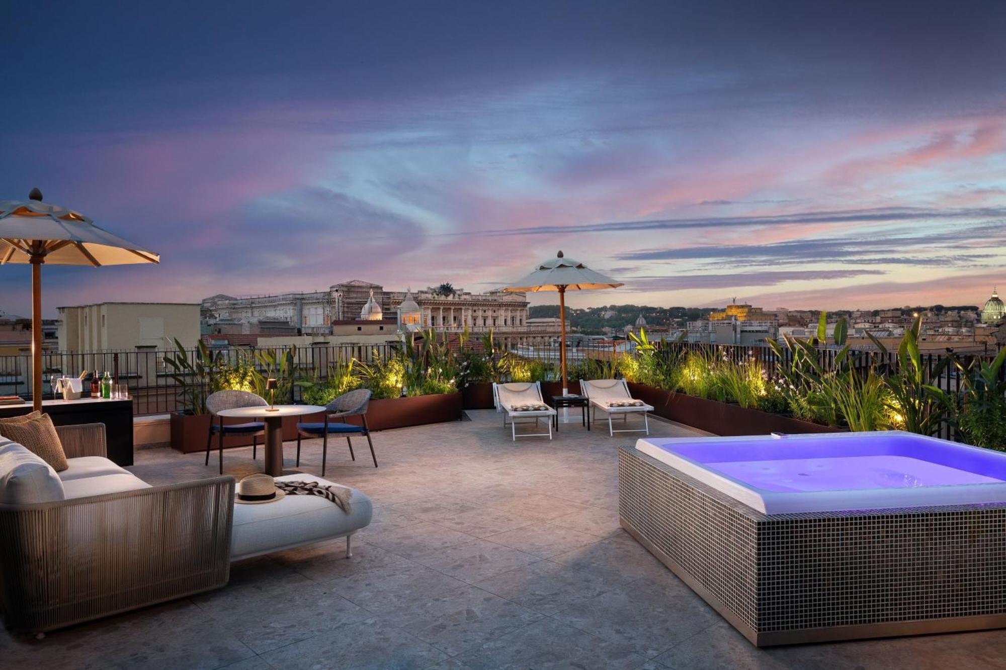 Le Meridien Visconti Рим Экстерьер фото