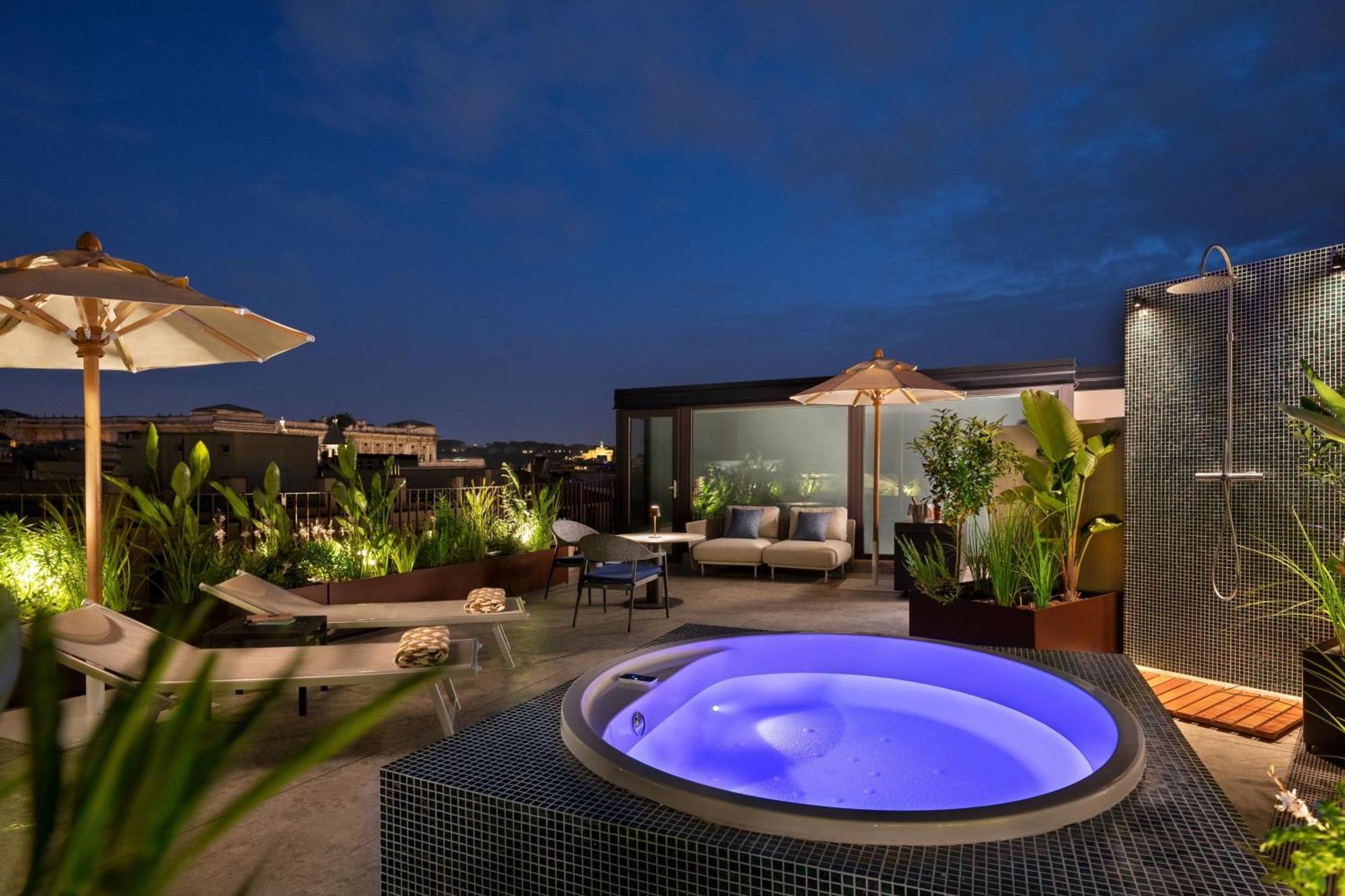 Le Meridien Visconti Рим Экстерьер фото