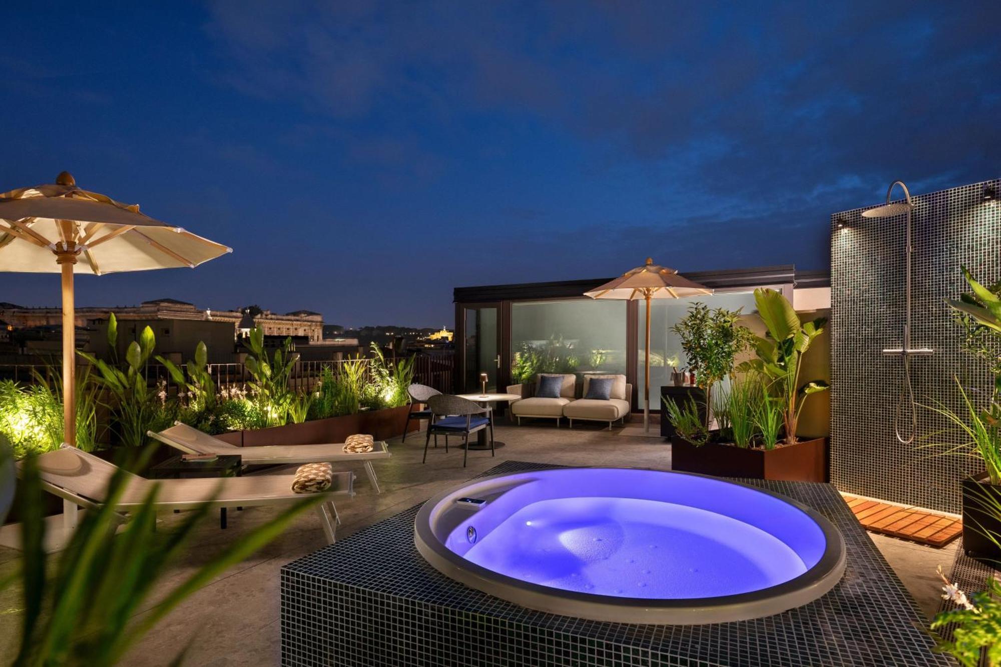 Le Meridien Visconti Рим Экстерьер фото